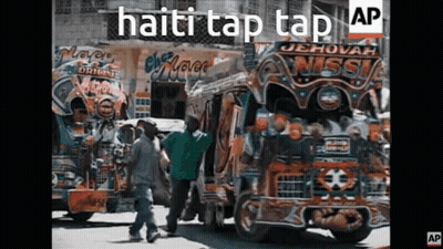 Haiti Tap Tap Photo GIF