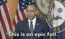 Hakeem Jeffries Sais This Is An Epic Fail GIF