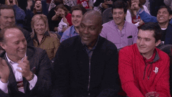 Hakeem Olajuwon Happily Speaking GIF