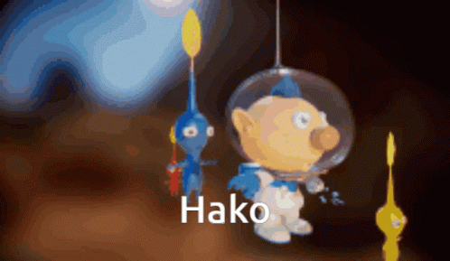 Hako Cartoon Character GIF