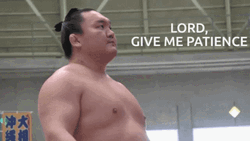 Hakuhō Shō Asks For Patience GIF