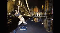 Hakuna Matata Animated Guy Spinning On Air GIF