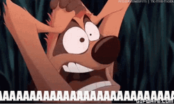 Hakuna Matata Timon And Pumbaa Screaming GIF