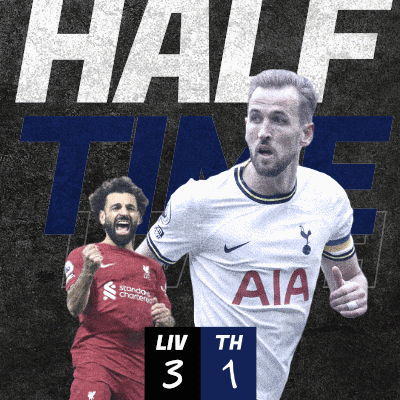 Half Time Soccer Poster GIF