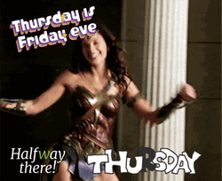 Half Way There For Thursday GIF