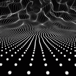 Halftone Boundless Waves Optical Illusions GIF