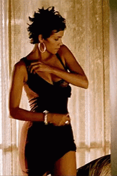 Halle Berry Removing Her Dress GIF
