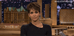 Halle Berry Staring At The Camera GIF