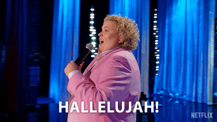Hallelujah Fortune Feimster GIF