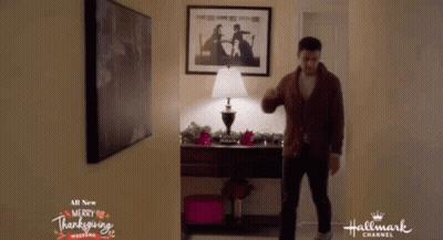 Hallmark Channel Ad Man Dancing GIF
