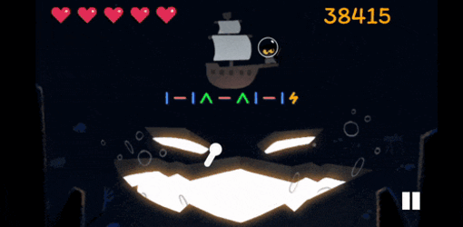Halloween 2020 Google Doodle Cat Wizard Game GIF