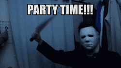 Halloween Michael Myers Party Time