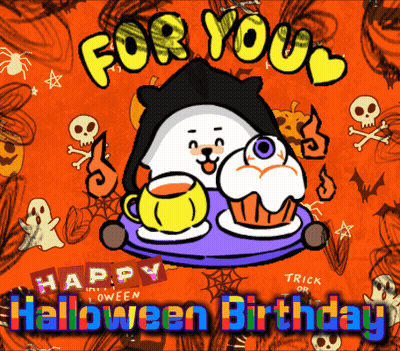 Halloween Pumpkin Saying Hey Handsome Have A Boo-Tastic Time And Happy Haunting GIF