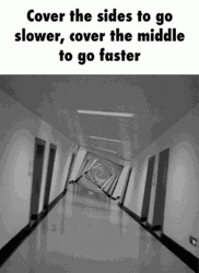 Hallway In Motion Illusion GIF