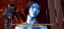 Halo 4 Artificial Woman Speaking GIF