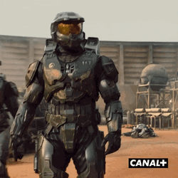 Halo 4 Game Master Chief Walking GIF