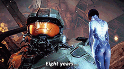 Halo 4 Master Chief Eight Years GIF
