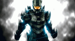 Halo 4 Master Chief From Above GIF