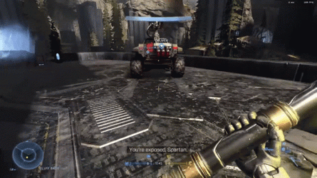 Halo Infinite Exploding Tank GIF