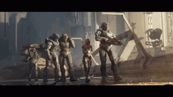 Halo Infinite Walking GIF