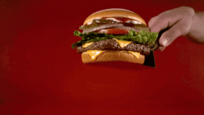 Hamburger With Dave's Single GIF