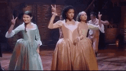 Hamilton BroadwaySchuyler Sisters GIF