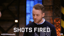 Hamish Blake Shots Fired As Lego Master GIF