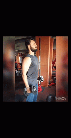 Hammer Curls Workout GIF