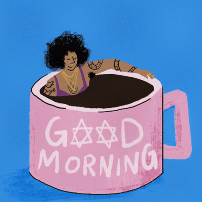 Hamster In Coffee With You're My Favourite Blend I Love You GIF