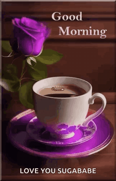 Hamster Surrounded By Hearts Saying Good Morning GIF