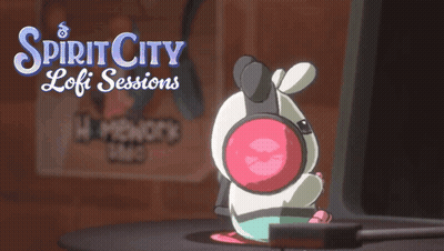 Hamster Wearing Headphones On Record Player GIF