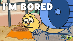 Hamster Wheel Bored Let's Go Luna GIF