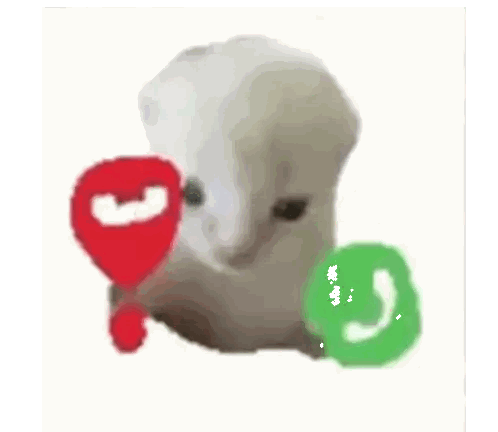 Hamster With Heart And Smile Sticker