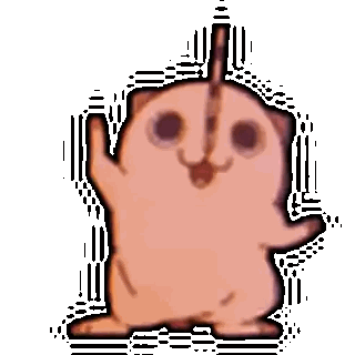 Hamster With Pointed Nose Sticker