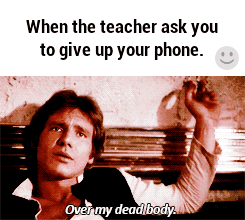 Han Intently Staring Youre Dead To Me GIF