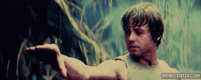 Han Solo And Chewbacca Standing Together GIF