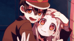 Hanako -Kun Embracing Yashiro GIF