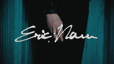 Hand Behind Words Eric Mann GIF
