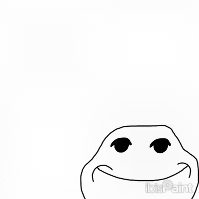 Hand Giving Middle Finger Next To Smiling Face GIF