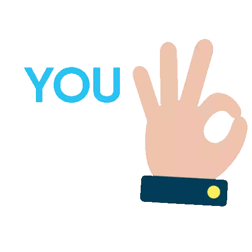 Hand Giving Ok Sign You Got This Sticker