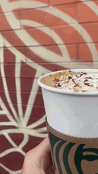 Hand Holding Big Cup Of Psl GIF
