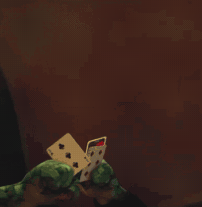 Hand Holding King Of Hearts Card GIF