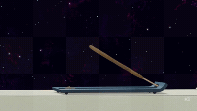 Hand Holding Lit Match With CN GIF