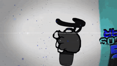 Hand Holding Microphone Saying Super GIF