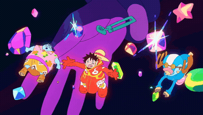 Hand Holding Monkey D Luffy