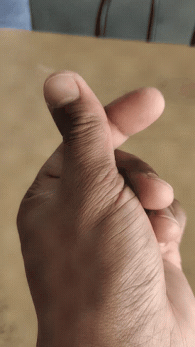 Hand Making Heart Shape GIF
