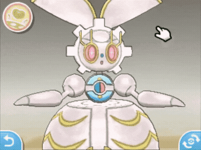 Hand Pointing At Cartoon Robot GIF