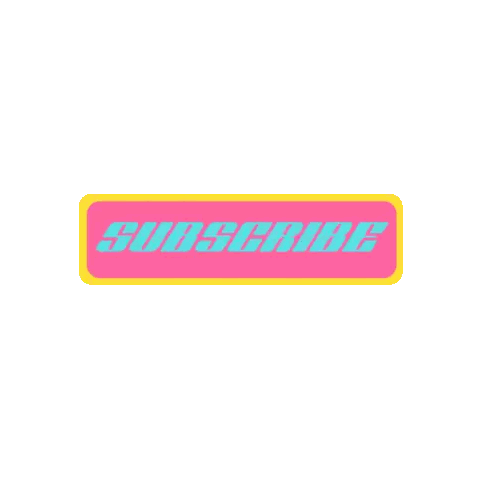 Hand Pointing At Subscribe Button Sticker