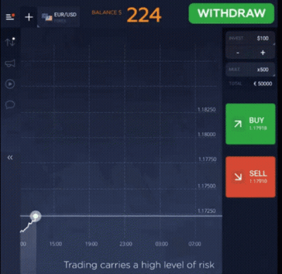 Hand Pointing At Withdraw Button GIF