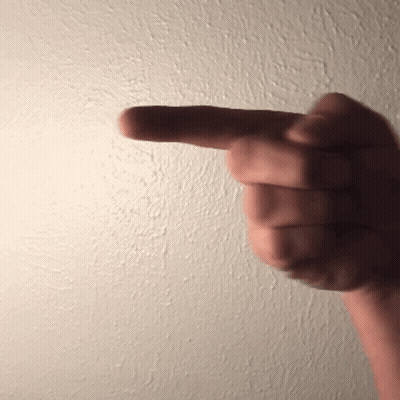 Hand Pointing Index Finger GIF